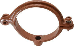 Empire - 3" Pipe, 1/2" Rod, Malleable Iron Split Ring Hanger - Epoxy Coated - Industrial Tool & Supply