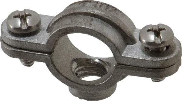 Empire - 3/8" Pipe, 3/8" Rod, Grade 304 Stainless Steel Split Ring Hanger - Industrial Tool & Supply