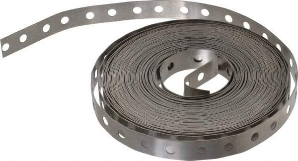 Empire - 50' x 3/4" 304 Stainless Steel Hanger Strapping - 22 Gauge - Industrial Tool & Supply