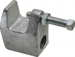 Empire - 3/4" Max Flange Thickness, 3/4" Rod Top Beam Clamp - 700 Lb Capacity, Ductile Iron - Industrial Tool & Supply