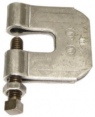 Empire - 3/4" Max Flange Thickness, 3/4" Rod C-Clamp with Locknut - 630 Lb Capacity, Carbon Steel - Industrial Tool & Supply