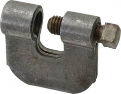 Empire - 3/4" Max Flange Thickness, 5/8" Rod C-Clamp with Locknut - 550 Lb Capacity, Carbon Steel - Industrial Tool & Supply
