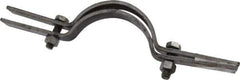 Empire - 4" Pipe, Riser Clamp - Black, 750 Lb Capacity, Carbon Steel - Industrial Tool & Supply