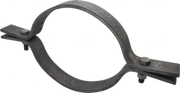 Empire - 10" Pipe, Riser Clamp - Black, 2,500 Lb Capacity, Carbon Steel - Industrial Tool & Supply