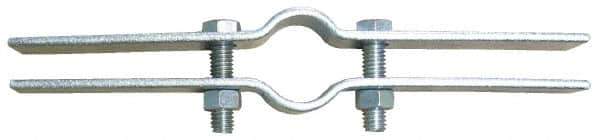 Empire - 1-1/2" Pipe, Electro Galvanized Riser Clamp - 250 Lb Capacity, Carbon Steel - Industrial Tool & Supply
