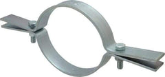 Empire - 6" Pipe, Electro Galvanized Riser Clamp - 1,600 Lb Capacity, Carbon Steel - Industrial Tool & Supply