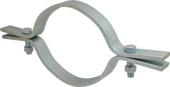 Empire - 8" Pipe, Electro Galvanized Riser Clamp - 2,500 Lb Capacity, Carbon Steel - Industrial Tool & Supply