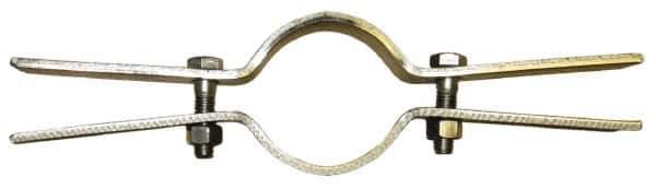Empire - 2-1/2" Pipe, Riser Clamp - 400 Lb Capacity, Grade 304 Stainless Steel - Industrial Tool & Supply