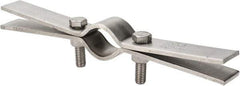 Empire - 1" Pipe, Riser Clamp - 220 Lb Capacity, Grade 304 Stainless Steel - Industrial Tool & Supply