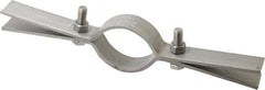 Empire - 2" Pipe, Riser Clamp - 300 Lb Capacity, Grade 304 Stainless Steel - Industrial Tool & Supply