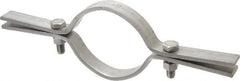 Empire - 4" Pipe, Riser Clamp - 750 Lb Capacity, Grade 304 Stainless Steel - Industrial Tool & Supply