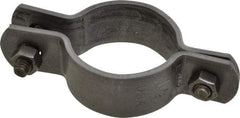 Empire - 1-1/2" Pipe, Standard Pipe Clamp - Black, 800 Lb Capacity, Carbon Steel - Industrial Tool & Supply
