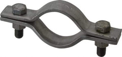 Empire - 2" Pipe, Standard Pipe Clamp - Black, 1,040 Lb Capacity, Carbon Steel - Industrial Tool & Supply