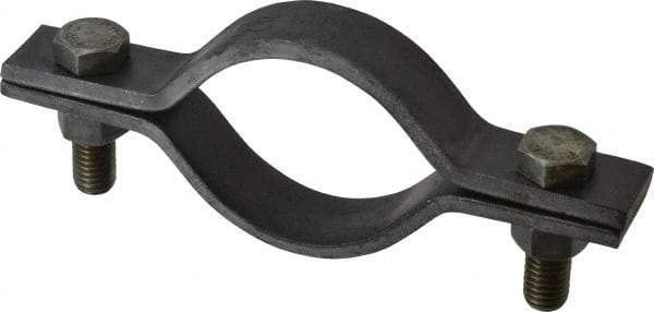 Empire - 2-1/2" Pipe, Standard Pipe Clamp - Black, 1,040 Lb Capacity, Carbon Steel - Industrial Tool & Supply