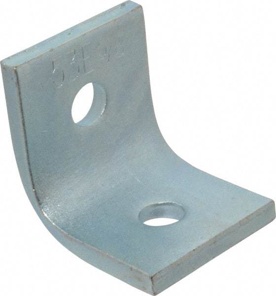 Empire - 5/8" Rod Angle Bracket - 900 Lb Capacity, Carbon Steel - Industrial Tool & Supply