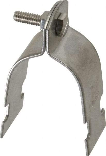 Empire - 1-1/4" Pipe, Grade 304," Pipe Clamp - Industrial Tool & Supply