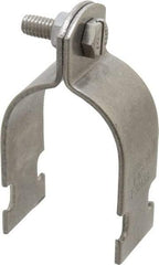 Empire - 1-1/2" Pipe, Grade 304," Pipe Clamp - Industrial Tool & Supply