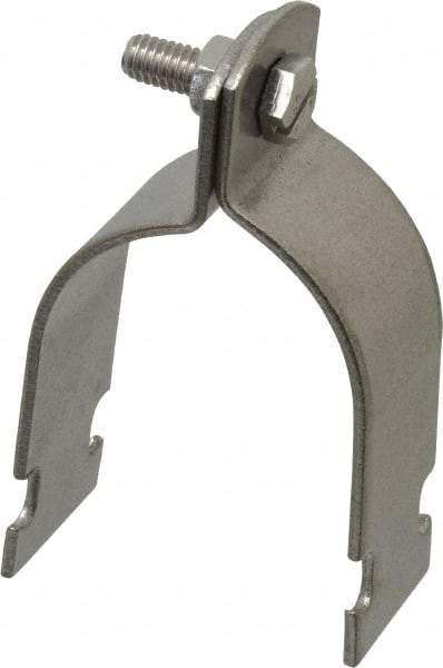 Empire - 2-1/2" Pipe, Grade 304," Pipe Clamp - Industrial Tool & Supply