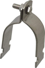 Empire - 2-1/2" Pipe, Grade 304," Pipe Clamp - Industrial Tool & Supply