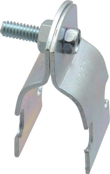 Empire - 1/2" Pipe," Pipe Clamp - Electro Galvanized - Industrial Tool & Supply