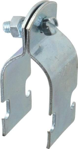 Empire - 1" Pipe," Pipe Clamp - Electro Galvanized - Industrial Tool & Supply