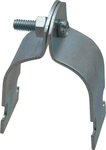 Empire - 1-1/4" Pipe," Pipe Clamp - Electro Galvanized - Industrial Tool & Supply