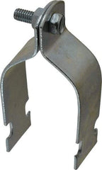 Empire - 2" Pipe," Pipe Clamp - Electro Galvanized - Industrial Tool & Supply
