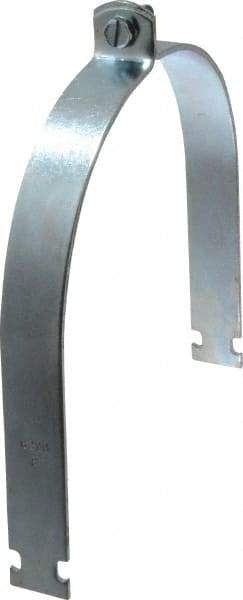 Empire - 8" Pipe," Pipe Clamp - Electro Galvanized - Industrial Tool & Supply