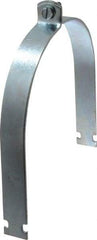 Empire - 8" Pipe," Pipe Clamp - Electro Galvanized - Industrial Tool & Supply