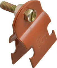 Empire - 3/8" Pipe, Tube Clamp - Copper Plated - Industrial Tool & Supply