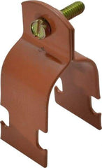 Empire - 1-1/4" Pipe, Tube Clamp - Copper Plated - Industrial Tool & Supply