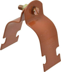 Empire - 1-1/2" Pipe, Tube Clamp - Copper Plated - Industrial Tool & Supply