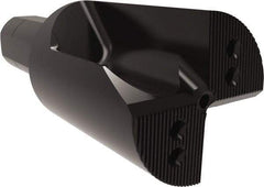 Allied Machine and Engineering - 3-3/4" Max Drill Depth, 1xD, 3.4" Diam, Indexable Insert Drill - 8 Inserts, 2" Shank Diam, Straight Shank - Industrial Tool & Supply