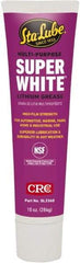 CRC - 10 oz Tube Lithium-12 Gel Paste Grease - White, Nonflammable, 300°F Max Temp, NLGIG 2, - Industrial Tool & Supply