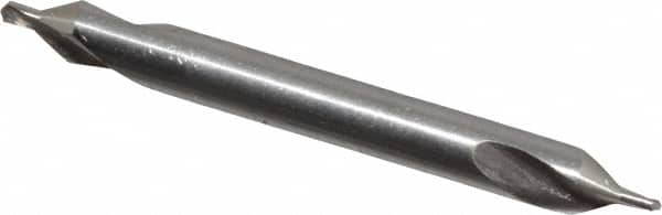 Keo - #1/0 Plain Cut 60° Incl Angle High Speed Steel Combo Drill & Countersink - Industrial Tool & Supply