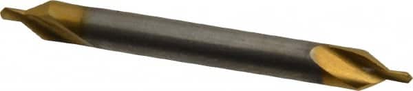 Keo - #1/0 Plain Cut 60° Incl Angle High Speed Steel Combo Drill & Countersink - Industrial Tool & Supply