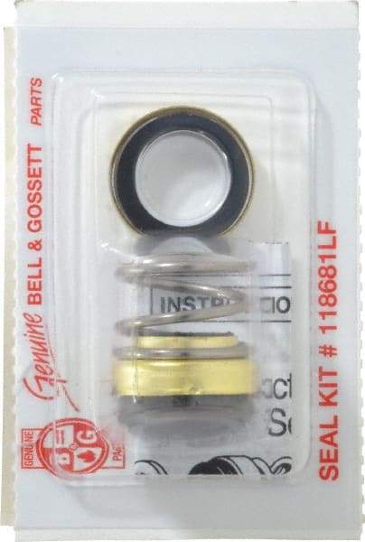 Bell & Gossett - Inline Circulator Pump Seal Kit Bronze Buna.5 - Bell & Gosset Part No. 118629, For Use with S-57 - Industrial Tool & Supply