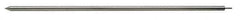 Made in USA - Micrometer Rod - 0" Min Measurement, Use with Mitutoyo Groove Depth Gages - Industrial Tool & Supply