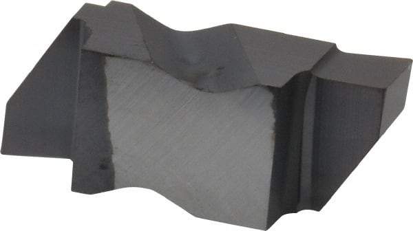 Kennametal - 3125NGP Grade KC5010, 3.18mm Cutting Width Carbide Grooving Insert - 3.81mm Max Depth of Cut, Right Hand, 0.19mm Corner Radius, TiAlN Finish - Industrial Tool & Supply