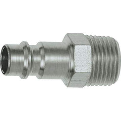 Dynabrade - Male NPT Pneumatic Hose Plug - Steel, 1/4" Body Diam - Industrial Tool & Supply