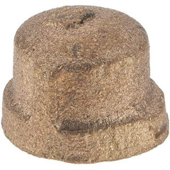 Merit Brass - Class 125, 1/8" Internal Pipe, Brass End Cap - FNPT - Industrial Tool & Supply