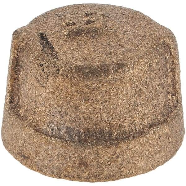 Merit Brass - Class 125, 1/4" Internal Pipe, Brass End Cap - FNPT - Industrial Tool & Supply
