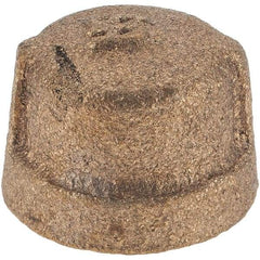 Merit Brass - Class 125, 1/4" Internal Pipe, Brass End Cap - FNPT - Industrial Tool & Supply