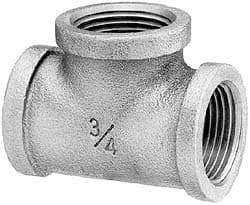 Merit Brass - Class 125, 2" Internal Pipe, Brass Tee - FBSPT x FBSPT x FBSPT - Industrial Tool & Supply
