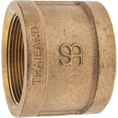 Merit Brass - Class 125, 2" Internal Pipe, Brass Coupling - FNPT x FNPT - Industrial Tool & Supply