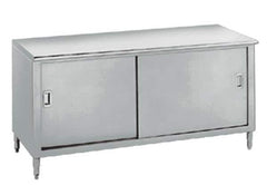 Eagle MHC - Enclosed Worktable - Stainless Steel Top, 48" Wide x 35-1/2" High - Industrial Tool & Supply