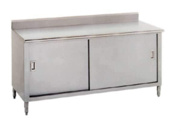 Eagle MHC - Enclosed Worktable - Stainless Steel Top, 60" Wide x 35-1/2" High - Industrial Tool & Supply