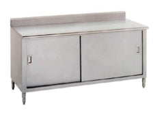 Eagle MHC - Enclosed Worktable - Stainless Steel Top, 60" Wide x 35-1/2" High - Industrial Tool & Supply