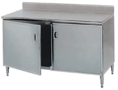 Eagle MHC - Enclosed Worktable - Stainless Steel Top, 72" Wide x 35-1/2" High - Industrial Tool & Supply