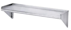 Eagle MHC - Stainless Steel Workbench & Workstation Shelf - 1-1/2" High, Use with 36" Long Workbenches - Industrial Tool & Supply